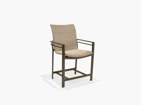 Southern Cay Woven Stationary Balcony Height Stool M76014B