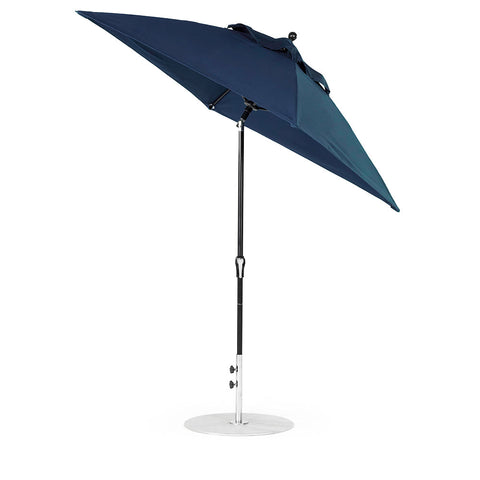 Monterrey 7.5’ Square Market Aluminum Umbrella With Crank Lift Auto Tilt - 464FMA-SQ