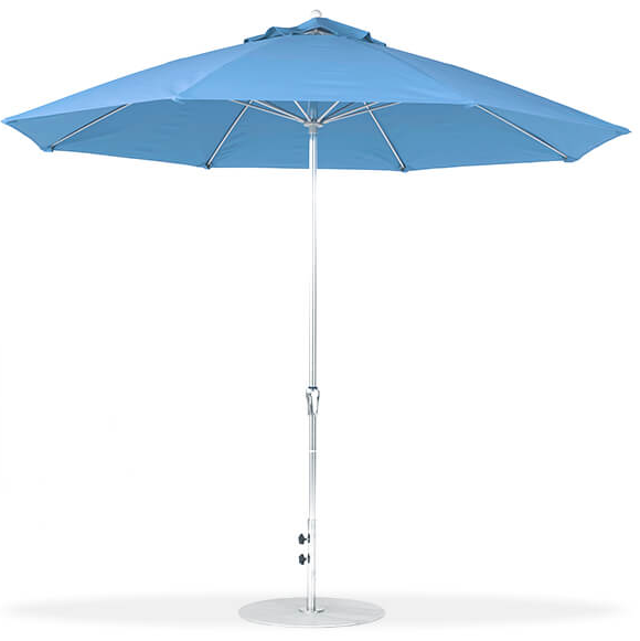 854FMC - Monterrey 9ft Octagon Market Aluminum Umbrella with Crank Lift No Tilt