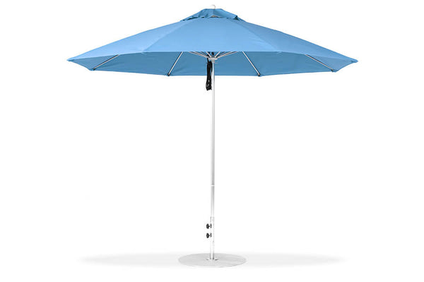 Monterrey 6.5’ Square Market Aluminum Umbrella With Pulley Lift - 454FM-SQ