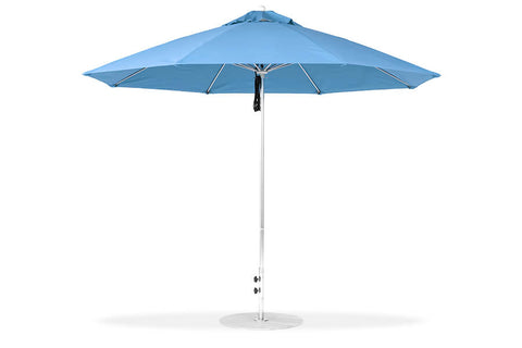 Monterrey 7.5’ Square Market Aluminum Umbrella With Pulley Lift - 464FM-SQ