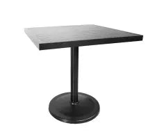 Monaco 36'' Square Pedestal Bar Table