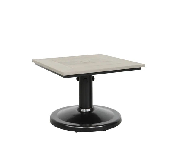 Skye 24" Square Pedestal Side Table