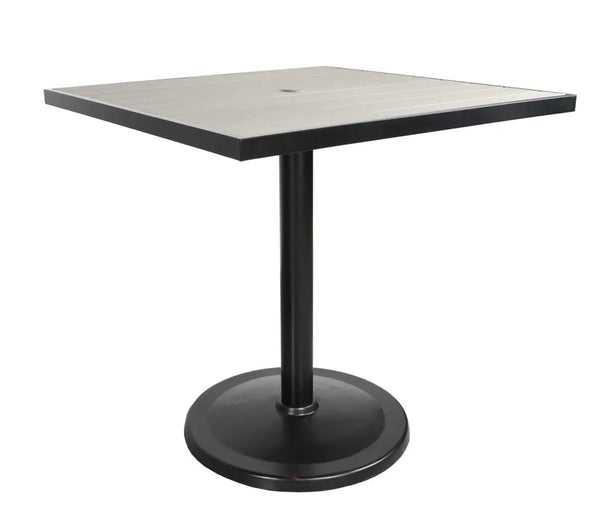 Kensington 42" Square Pedestal Bar Table