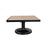 Kensington 36" Square Pedestal Coffee Table