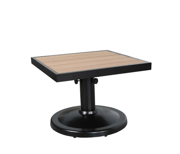 Kensington 24" Square Pedestal Side Table