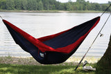 Parachute Hammock - double (NAVY/RED)