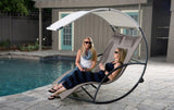 Double Chaise Rocker - Aluminum (Cocoa)