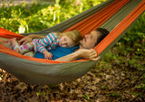 Parachute Hammock - double (GREY/ORANGE)