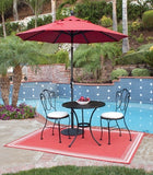 Outdoor Rug - Garden Cottage - Cherry