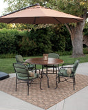 Outdoor Rug - Lattice - Black &amp Teak