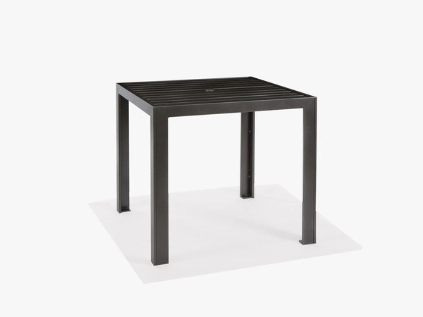 Meza 36" Square Balcony Height Table with Hole