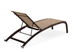 Edge Sling Stacking Chaise Lounge Armless