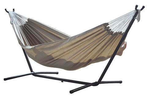 Combo - Sunbrella® Hammock with Stand (9ft)- sand